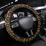 Cameroon Toghu Bamenda Steering Wheel Cover African Traditional Art