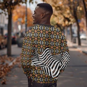 Cameroon Toghu Bamenda Sweatshirt African Traditional Art