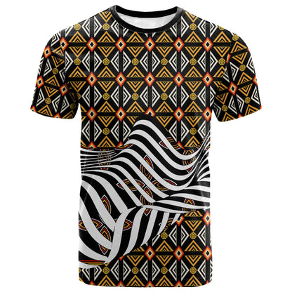Cameroon Toghu Bamenda T shirt African Traditional Art
