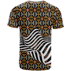 Cameroon Toghu Bamenda T shirt African Traditional Art