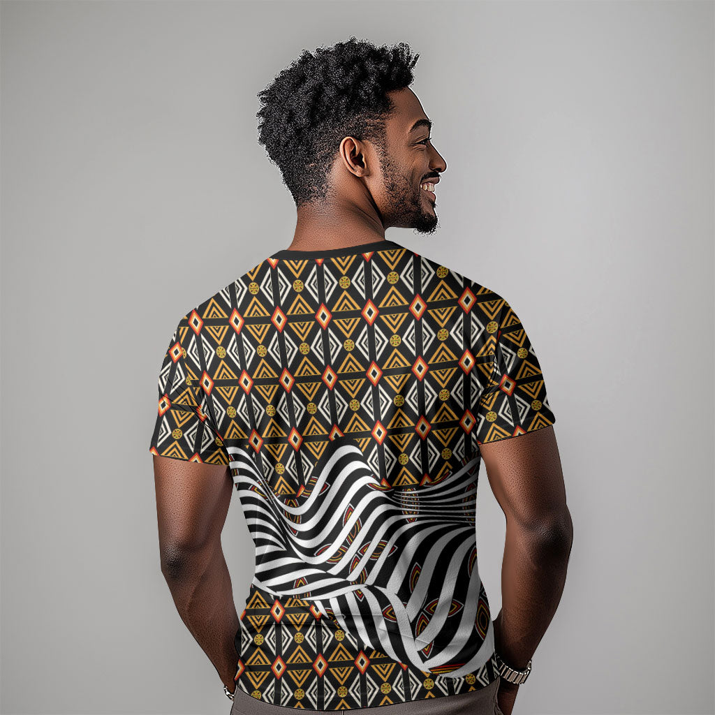 Cameroon Toghu Bamenda T shirt African Traditional Art