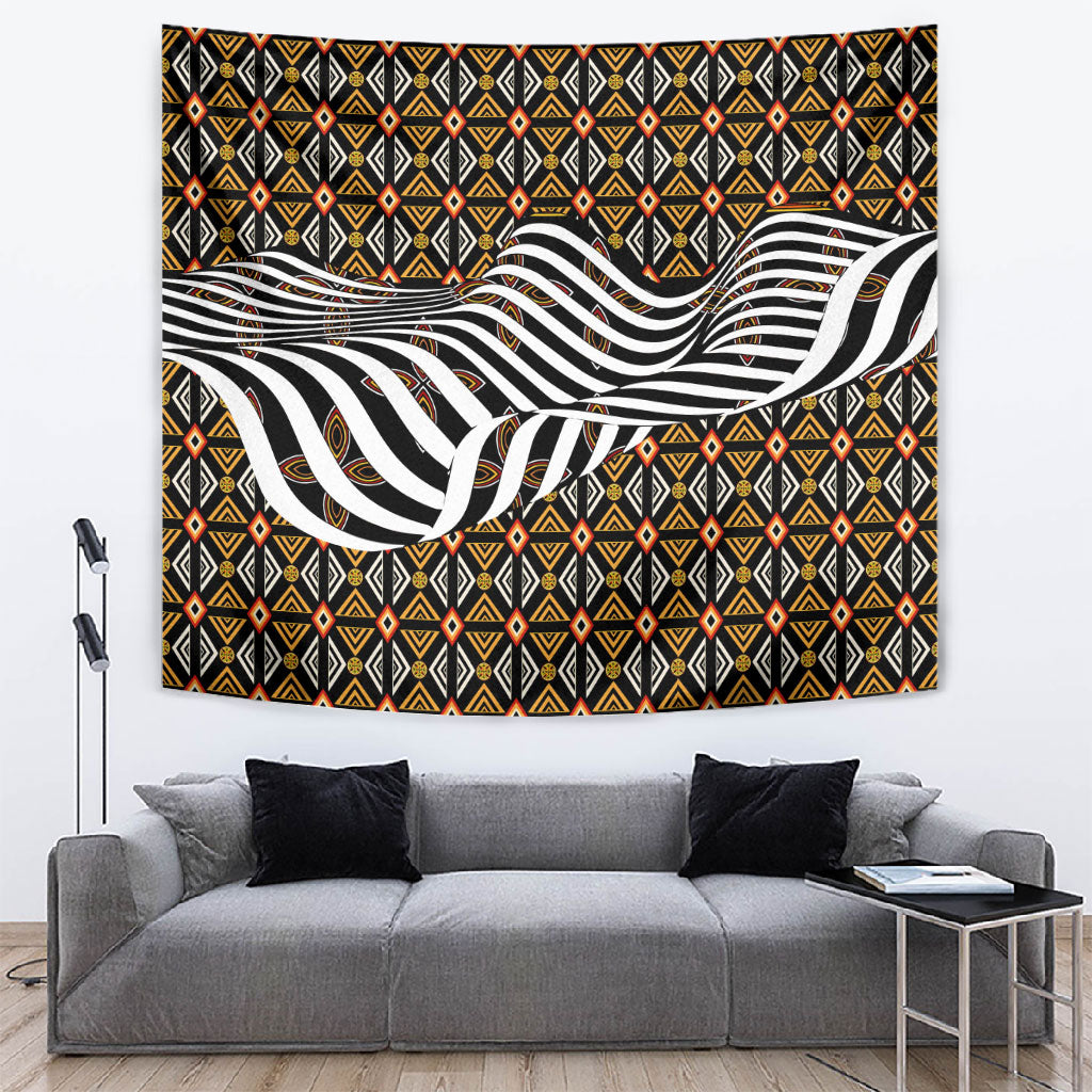 Cameroon Toghu Bamenda Tapestry African Traditional Art