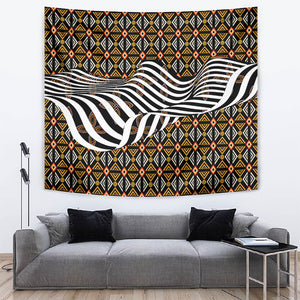 Cameroon Toghu Bamenda Tapestry African Traditional Art