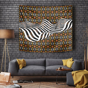 Cameroon Toghu Bamenda Tapestry African Traditional Art