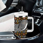 Cameroon Toghu Bamenda Tumbler With Handle African Traditional Art