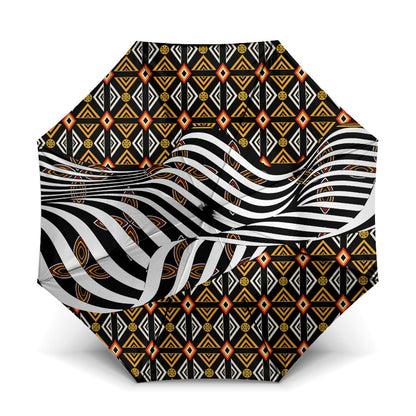 Cameroon Toghu Bamenda Umbrella African Traditional Art
