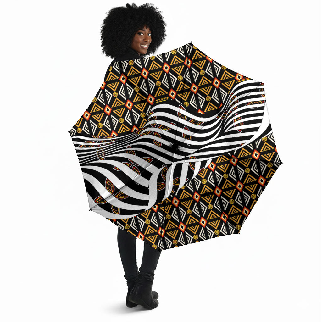 Cameroon Toghu Bamenda Umbrella African Traditional Art