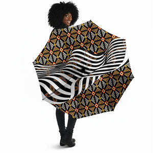 Cameroon Toghu Bamenda Umbrella African Traditional Art