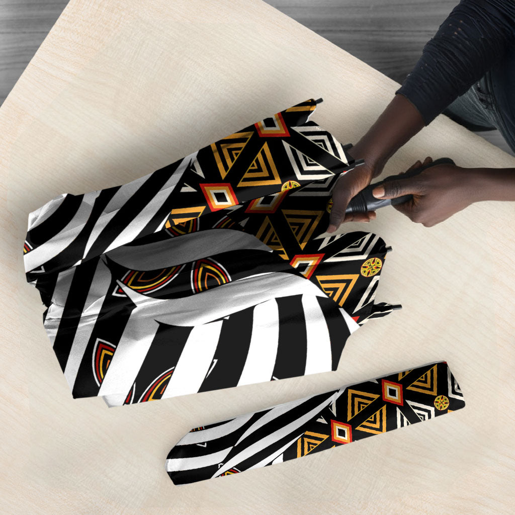 Cameroon Toghu Bamenda Umbrella African Traditional Art