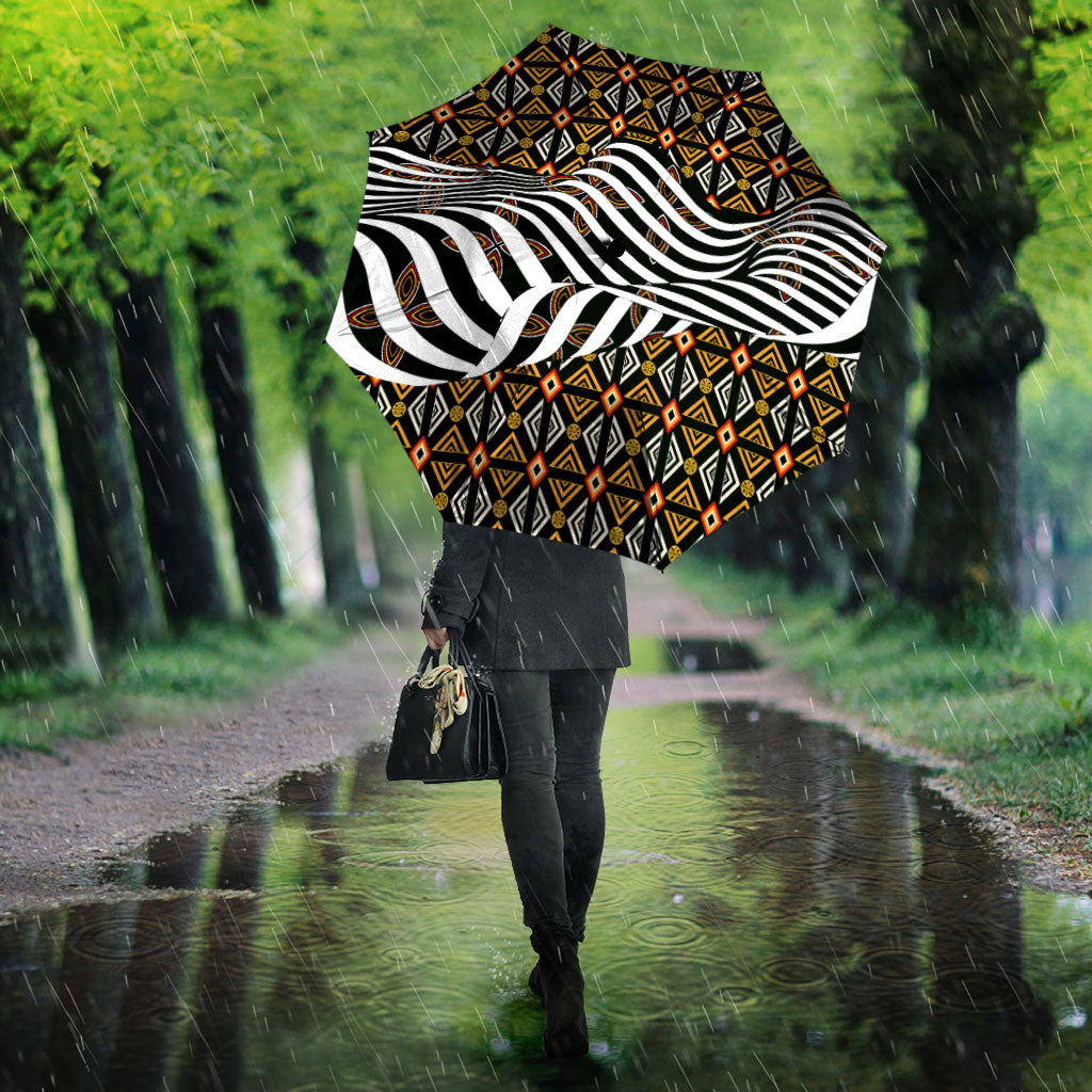 Cameroon Toghu Bamenda Umbrella African Traditional Art