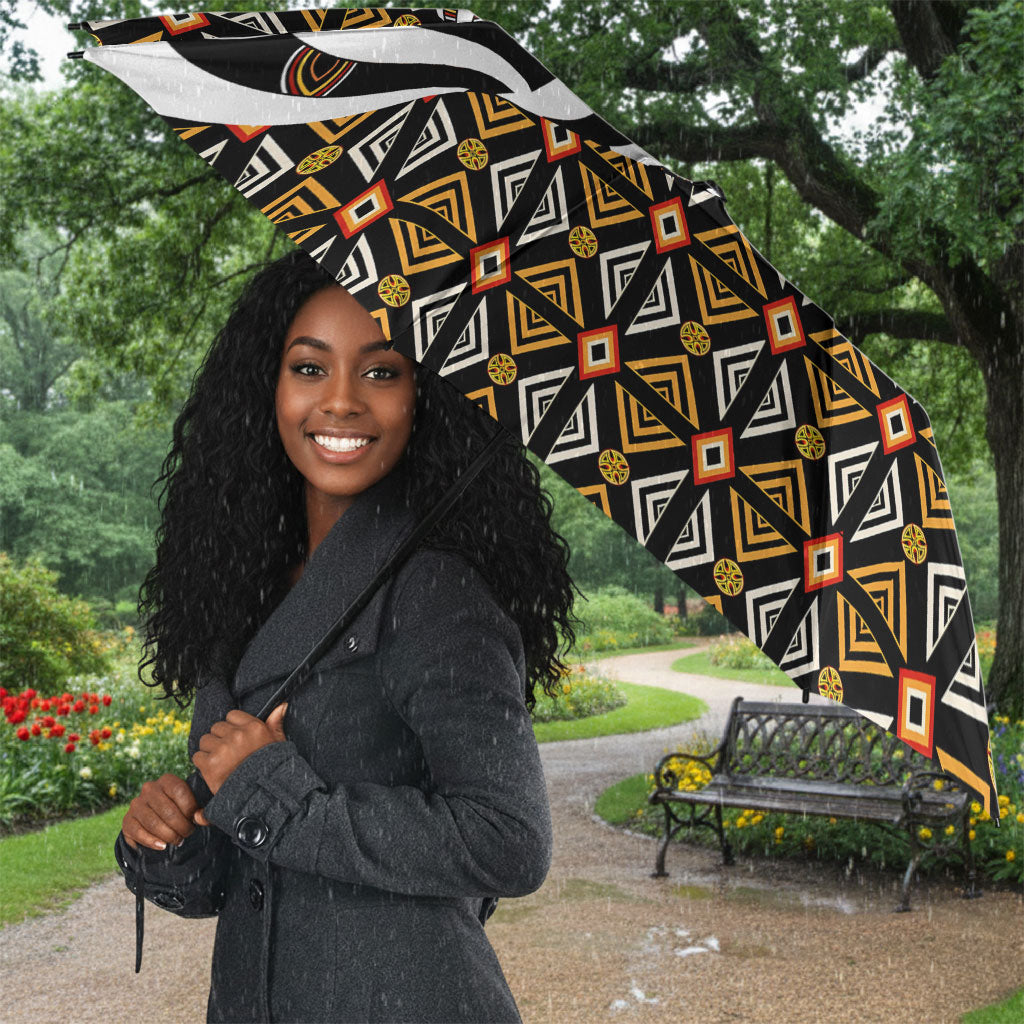 Cameroon Toghu Bamenda Umbrella African Traditional Art