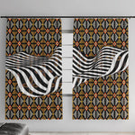 Cameroon Toghu Bamenda Window Curtain African Traditional Art