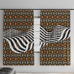 Cameroon Toghu Bamenda Window Curtain African Traditional Art