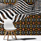 Cameroon Toghu Bamenda Window Curtain African Traditional Art