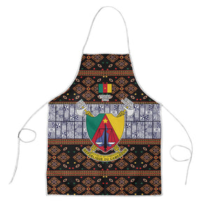 Cameroon Toghu Apron Flag Coat Of Arms - Traditional Bamenda Art