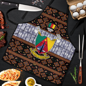 Cameroon Toghu Apron Flag Coat Of Arms - Traditional Bamenda Art