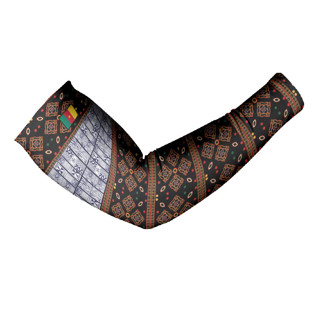 Cameroon Toghu Arm Sleeves Flag Coat Of Arms - Traditional Bamenda Art