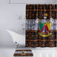 Cameroon Toghu Bathroom Set Flag Coat Of Arms - Traditional Bamenda Art