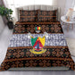Cameroon Toghu Bedding Set Flag Coat Of Arms - Traditional Bamenda Art