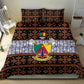 Cameroon Toghu Bedding Set Flag Coat Of Arms - Traditional Bamenda Art