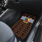 Cameroon Toghu Car Mats Flag Coat Of Arms - Traditional Bamenda Art