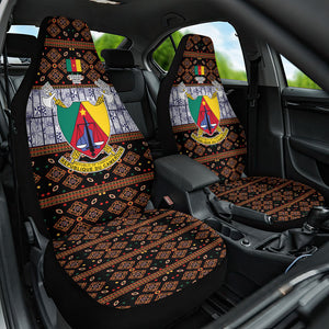Cameroon Toghu Car Seat Cover Flag Coat Of Arms - Traditional Bamenda Art