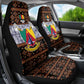 Cameroon Toghu Car Seat Cover Flag Coat Of Arms - Traditional Bamenda Art