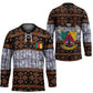 Cameroon Toghu Hockey Jersey Flag Coat Of Arms - Traditional Bamenda Art