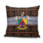 Cameroon Toghu Pillow Cover Flag Coat Of Arms - Traditional Bamenda Art