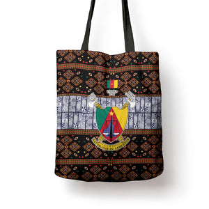Cameroon Toghu Tote Bag Flag Coat Of Arms - Traditional Bamenda Art