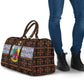 Cameroon Toghu Travel Bag Flag Coat Of Arms - Traditional Bamenda Art