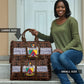 Cameroon Toghu Travel Bag Flag Coat Of Arms - Traditional Bamenda Art