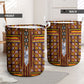 Cameroon Toghu Laundry Basket Vibrant Bamenda Tribal - Authentic African Folk Art
