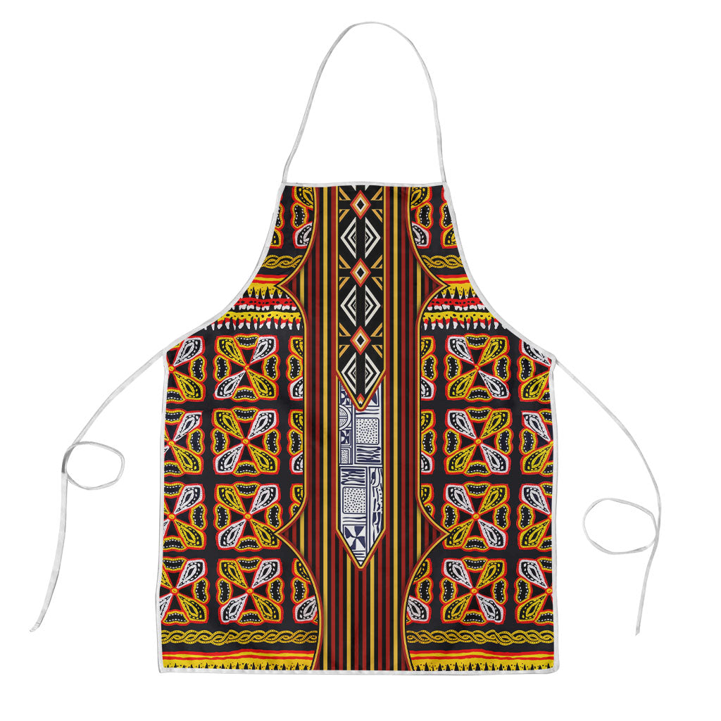 Cameroon Toghu Apron Vibrant Bamenda Tribal - Authentic African Folk Art