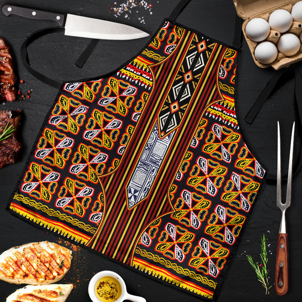 Cameroon Toghu Apron Vibrant Bamenda Tribal - Authentic African Folk Art