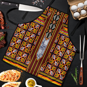 Cameroon Toghu Apron Vibrant Bamenda Tribal - Authentic African Folk Art