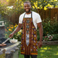 Cameroon Toghu Apron Vibrant Bamenda Tribal - Authentic African Folk Art