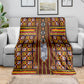 Cameroon Toghu Blanket Vibrant Bamenda Tribal - Authentic African Folk Art