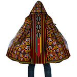 Cameroon Toghu Cloak Vibrant Bamenda Tribal - Authentic African Folk Art