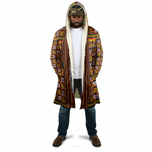 Cameroon Toghu Cloak Vibrant Bamenda Tribal - Authentic African Folk Art