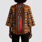 Cameroon Toghu Kimono Sleeve Blouse Vibrant Bamenda Tribal - Authentic African Folk Art