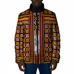 Cameroon Toghu Padded Jacket Vibrant Bamenda Tribal - Authentic African Folk Art