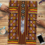 Cameroon Toghu Puzzle Vibrant Bamenda Tribal - Authentic African Folk Art