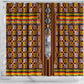 Cameroon Toghu Shower Curtain Vibrant Bamenda Tribal - Authentic African Folk Art