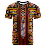 Cameroon Toghu T shirt Vibrant Bamenda Tribal - Authentic African Folk Art