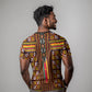 Cameroon Toghu T shirt Vibrant Bamenda Tribal - Authentic African Folk Art