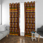 Cameroon Toghu Window Curtain Vibrant Bamenda Tribal - Authentic African Folk Art