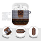 Cameroon Toghu Ethnic Heritage AirPods Case Traditional Bamenda Embroidery Style - African Tribal Motifs