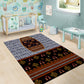 Cameroon Toghu Ethnic Heritage Area Rug Traditional Bamenda Embroidery Style - African Tribal Motifs