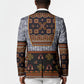 Cameroon Toghu Ethnic Heritage Blazer Traditional Bamenda Embroidery Style - African Tribal Motifs